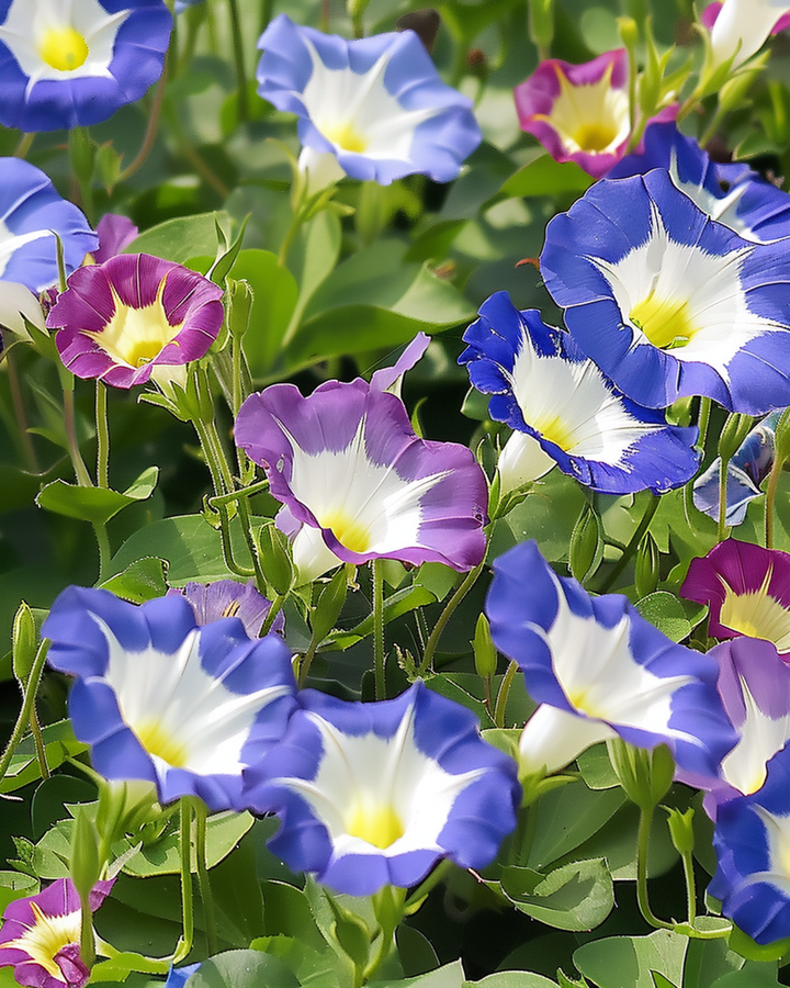 Gemengde zaden (Convolvulus tricolor) – eenjarig mengsel