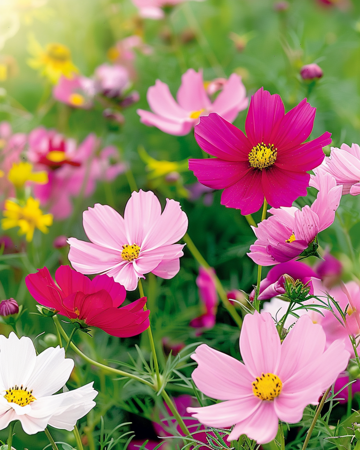 Dwarf Sensation Mixed zaden (Cosmos bipinnatus) – eenjarige mix