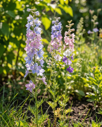 Ridderspoor Imperial Mixed (Delphinium consolida) – eenjarige mixzaden van SeedsChoice