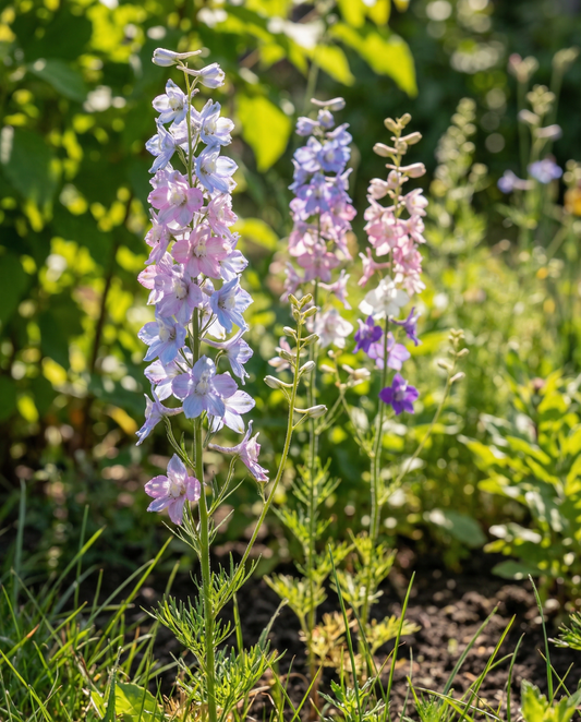 Ridderspoor Imperial Mixed (Delphinium consolida) – eenjarige mixzaden van SeedsChoice