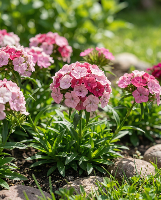 Duizendschoon Wee Willie Mixed (Dianthus barbatus) – eenjarige mix zaden van SeedsChoice