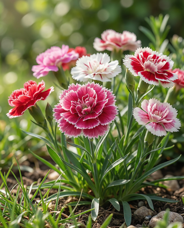 Indian Pinks Double Mix (Dianthus chinensis) – eenjarige bloemenzaden van SeedsChoice