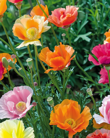 Double Flowered Mix zaden (Eschscholzia californica) – eenjarige bloem