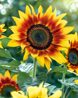 Zonnebloemzaden gemengd eenjarig Helianthus Debilis