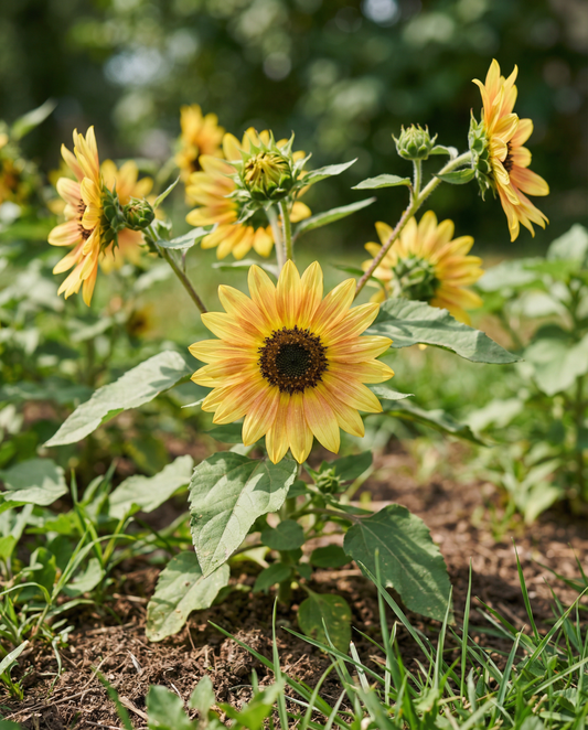 Zonnebloem Mixed (Helianthus debilis) – eenjarige bloemenzaden van SeedsChoice