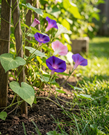 Climber Mixed Colors (Ipomoea purpurea) – eenjarige klimplant zaden van SeedsChoice