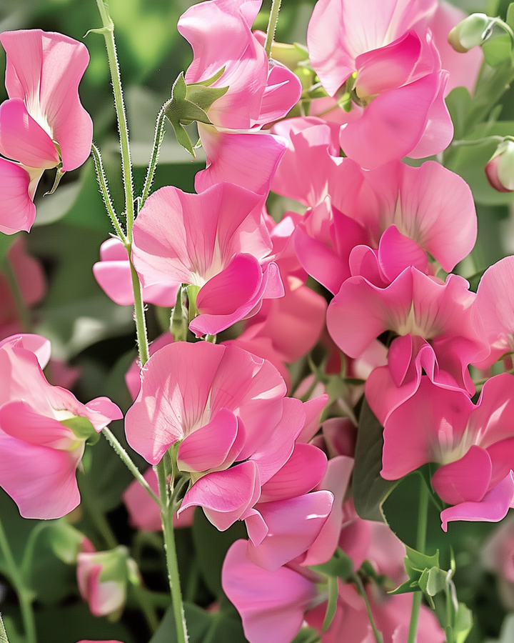 Sweet Pea Royal Family Pink zaden (Lathyrus odoratus) – eenjarige bloem