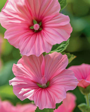 Mallow Rose Red zaden (Lavatera trimestris) – eenjarig