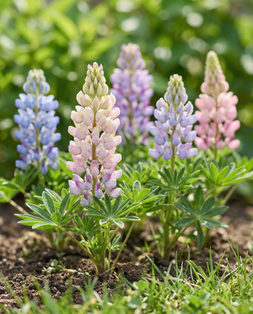 Lupin Pixie Delight (Lupinus nanus) – eenjarige bloemenzaden van SeedsChoice