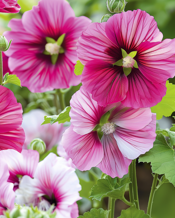 Mixed Grandiflora Funnel Mallow zaden (Malope trifida) – eenjarige mix