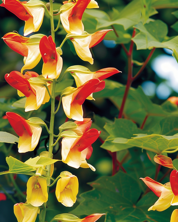 Spaanse vlag klimmer zaden (Ipomoea lobata) – eenjarige klimplant