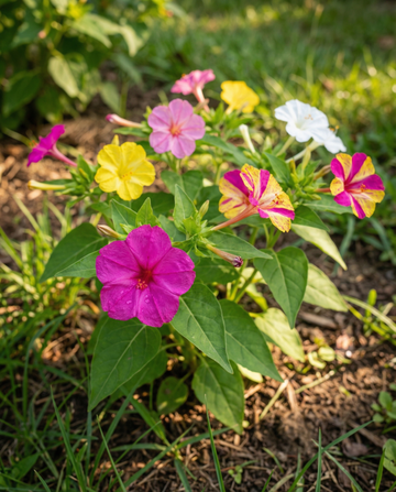 Nachtschone Mixed (Mirabilis jalapa) – eenjarige bloemenzaden van SeedsChoice