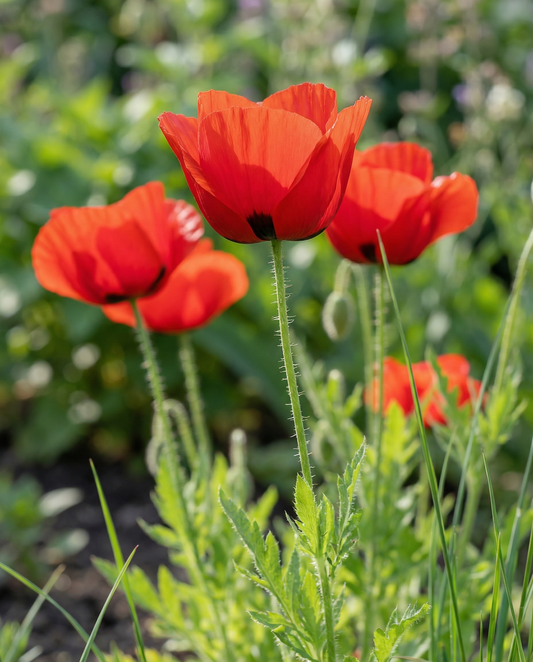 Tulipanpapaver (Papaver glaucum) – eenjarige bloemenzaden van SeedsChoice