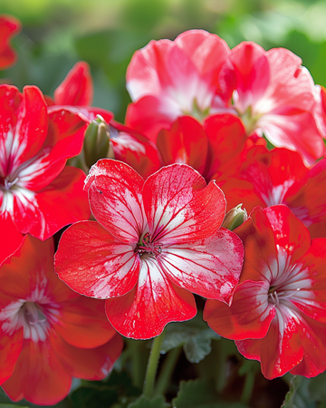 Geranium Bright Eyes F1 zaden (Pelargonium zonale) – eenjarig