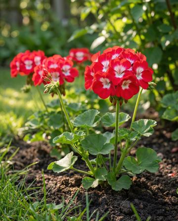 Geranium Bright Eyes F1 (Pelargonium zonale) – eenjarige zaden van SeedsChoice