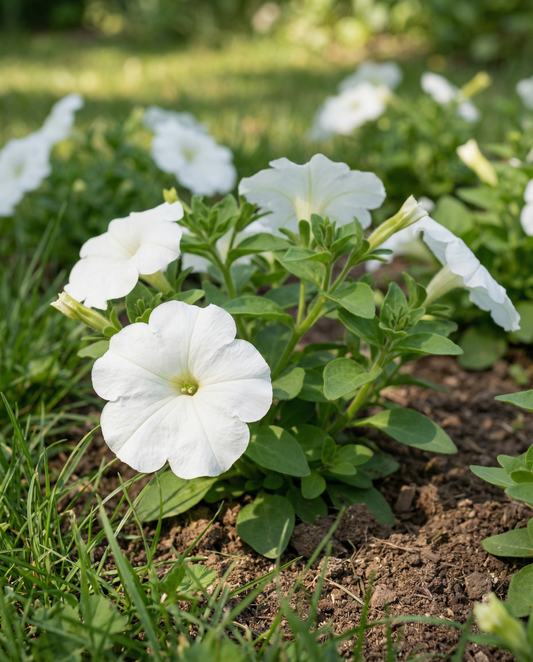 Snowball (Petunia hybrida) – eenjarige zaden van SeedsChoice