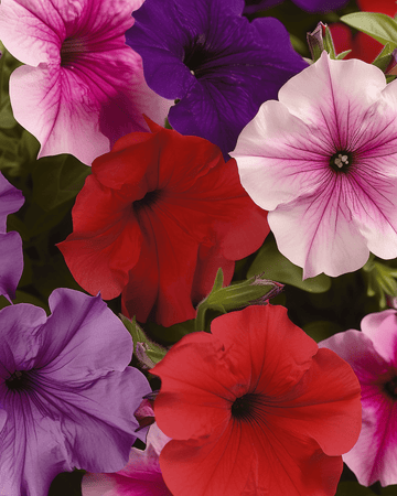 Cascade F1 zaden (Petunia pendula) – eenjarig mengsel