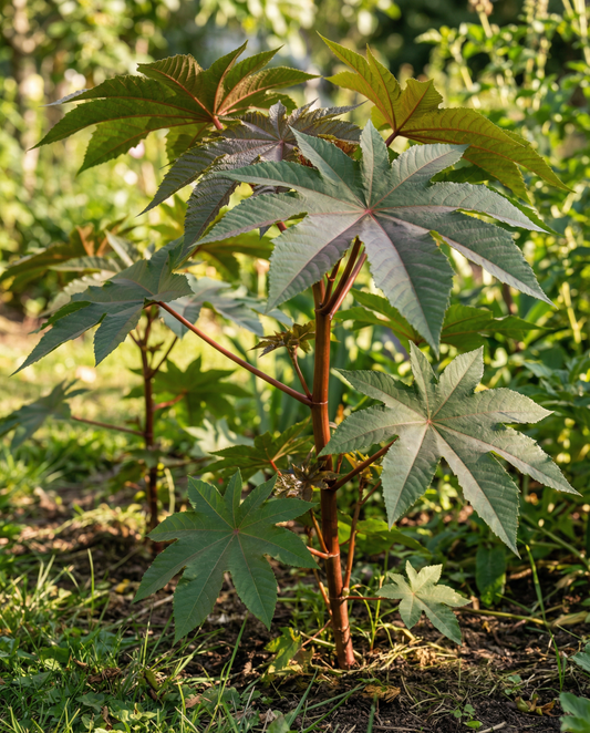 Wonderboom 250 Cm (Ricinus communis) – eenjarige bloemenzaden van SeedsChoice