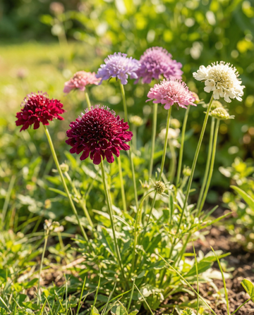 Scabiosa zaden Scabiosa Atropurpurea Annual Mix (Scabiosa atropurpurea) – eenjarige mix zaden van SeedsChoice