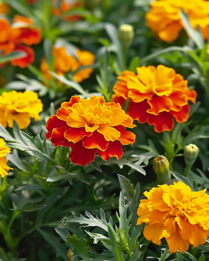 Frans Afrikaantje Harmony Petite zaden (Tagetes patula) – eenjarige bloem
