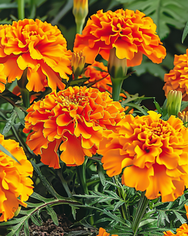 Afrikaantjeszaden Bolero Tagetes Patula eenjarig