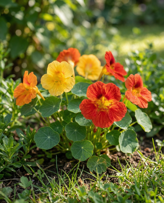 Nasturtium Jewel (Tropaeolum majus) – eenjarige zaden van SeedsChoice