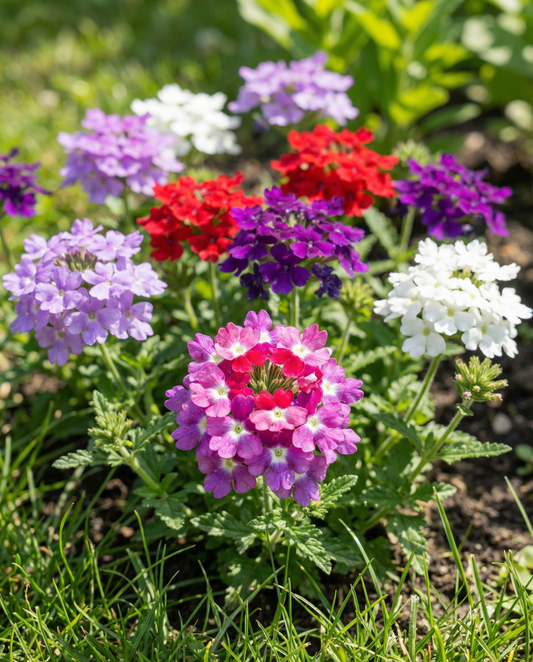 Mixed (Verbena hybrida) – eenjarige bloemenzaden van SeedsChoice