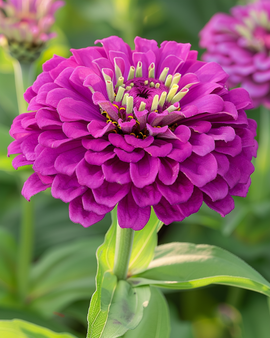 Zinniazaden Royal Purple eenjarig Zinnia Elegans