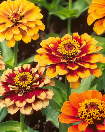 Persian Carpet zaden (Zinnia haageana) – eenjarig
