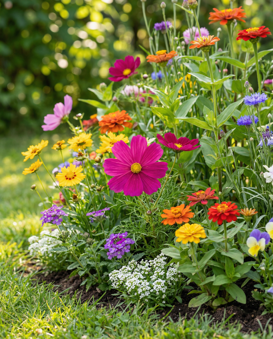 Zomerbloemen Mix 20 tot 80 cm hoogte – eenjarige bloemenzaden van SeedsChoice