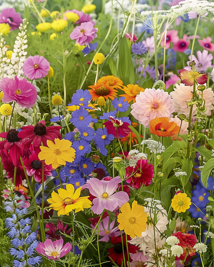 Snijbloemenmengsel 60 tot 80 cm hoogte zaden – eenjarige bloem