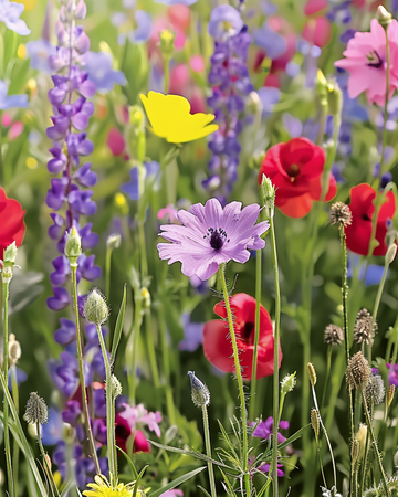 Veldbloemen Field Mix For Summer Bloom zaden – eenjarige bloem