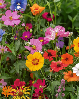 Vlinderbloemzaden eenjarige mix voor vlinders en bijen