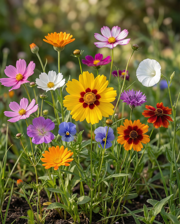 Vlindermix voor vlinders en bijen – eenjarige bloemenzaden van SeedsChoice