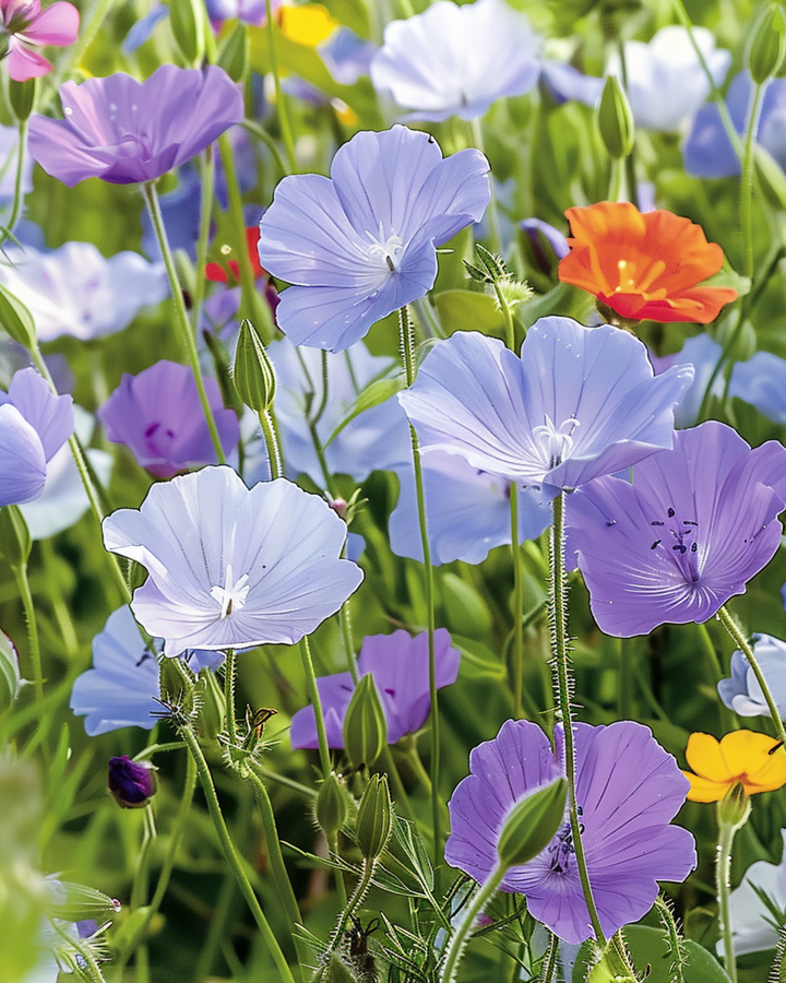 Wildflower Mix 5 G Pack zaden (Linum usitatissimum) – eenjarige bloem
