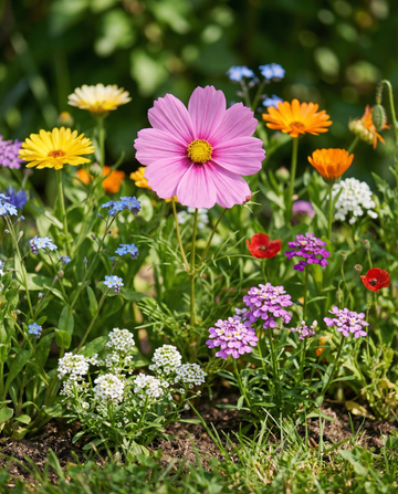 Bee Mixture Low Growing Mix – eenjarige bloemenzaden van SeedsChoice