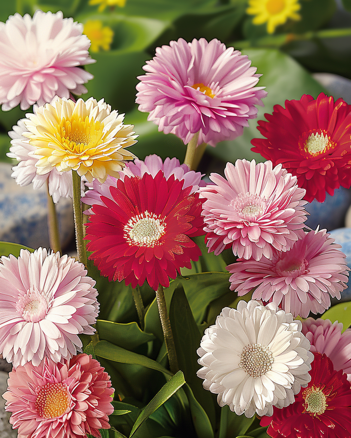 Daisy Large Flowered Mixed zaden (Bellis perennis) – tweejarige bloem