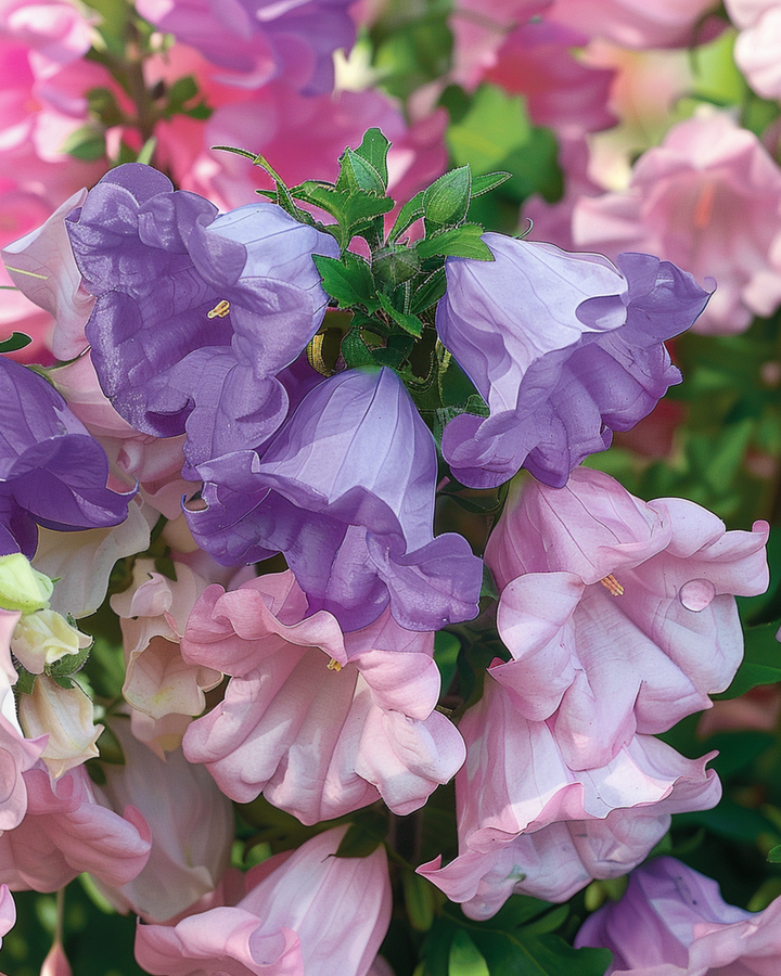 Canterbury Bells Mixed zaden (Campanula medium) – tweejarige mix