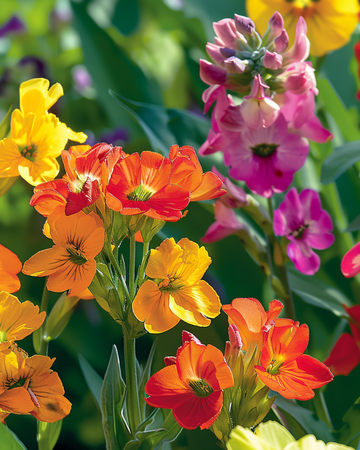 Muurbloem Fair Lady zaden (Erysimum cheiri) – tweejarige bloem