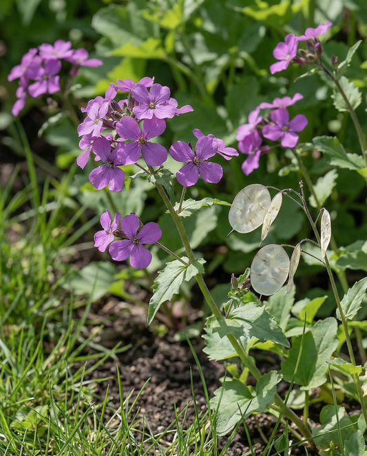 Judaspenning Violet (Lunaria annua) – tweejarige zaden van SeedsChoice