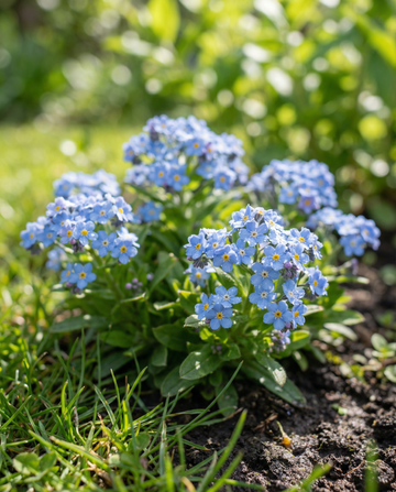 Vergeet-mij-niet Blue Ball (Myosotis alpestris) – tweejarige zaden van SeedsChoice