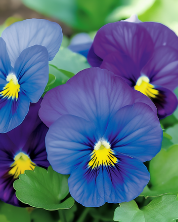 Viooltje Ullswater zaden (Viola wittrockiana) – tweejarige bloem