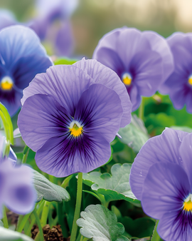 Viooltjeszaden Celestial Viola Wittrockiana tweejarig