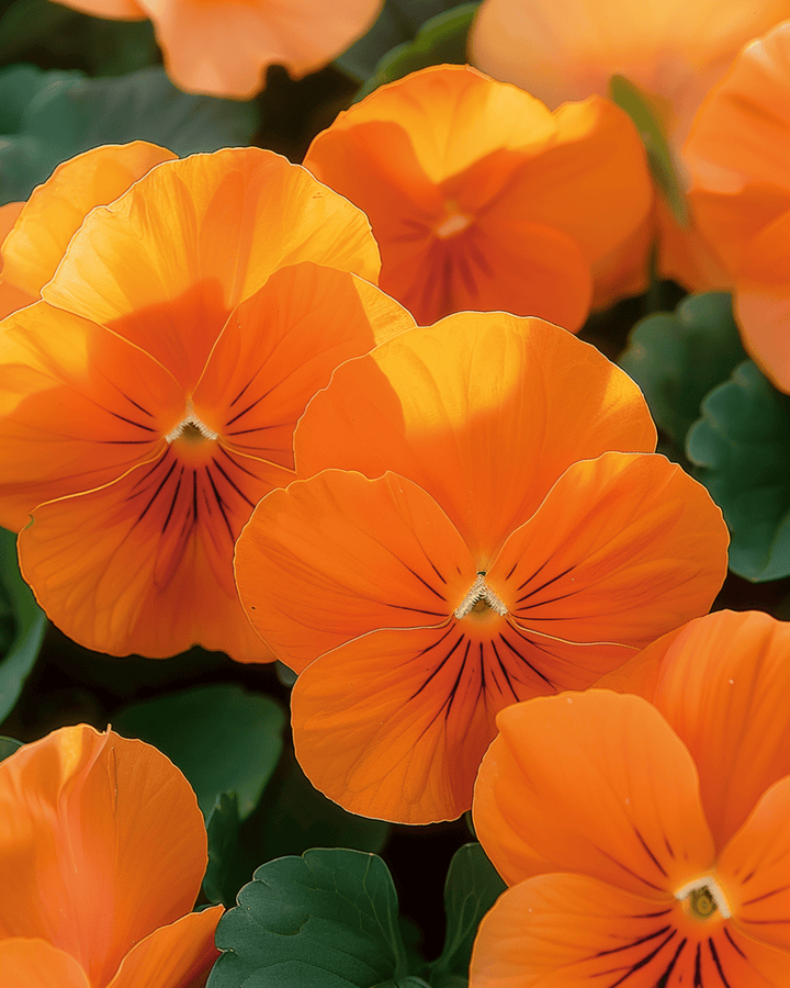 Viooltje Pure Orange zaden (Viola wittrockiana) – tweejarige bloem