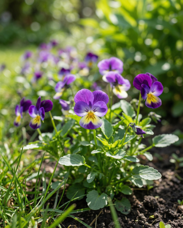 Johnny Jump Up (Viola cornuta) – tweejarige bloemenzaden van SeedsChoice