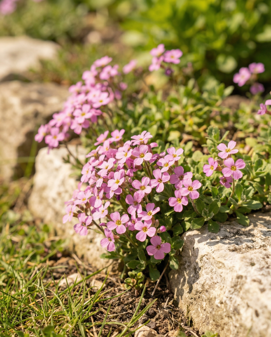 Aubrietia Whitewell Gem (Aubrieta hybrida) – meerjarige zaden van SeedsChoice