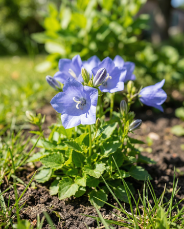 Blue (Campanula carpatica) – meerjarige bloemenzaden van SeedsChoice