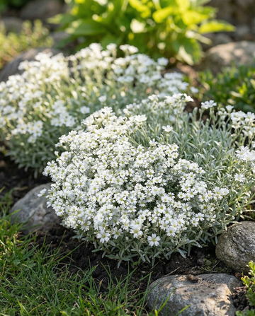 Hoornmuur Snow In Summer (Cerastium biebersteinii) – meerjarige zaden van SeedsChoice