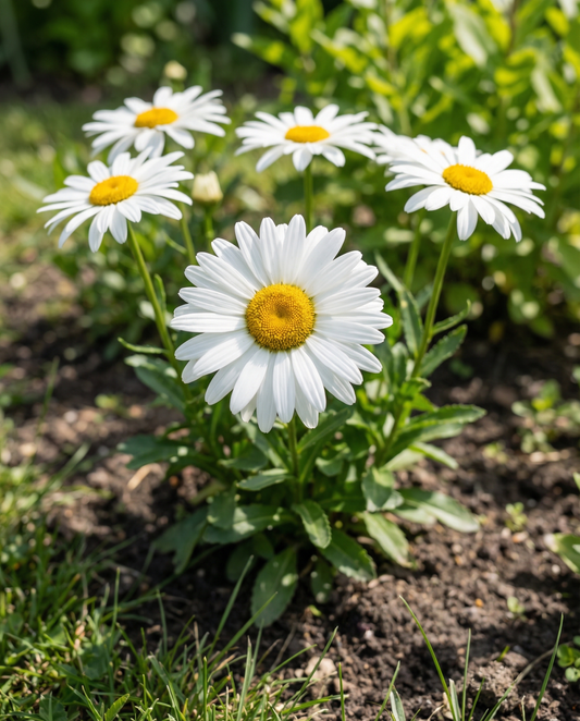 Shasta Daisy Silver Princess White (Chrysanthemum maximum) – meerjarige zaden van SeedsChoice