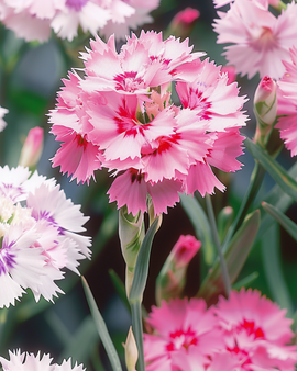 Grasanjerzaden Dianthus Plumarius vaste plant Spring Beauty-mix